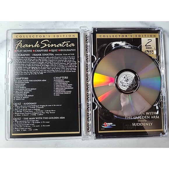 Frank Sinatra - 2 Pack: Suddenly/The Man With The Golden Arm (DVD, 2000,... - Picture 3 of 10